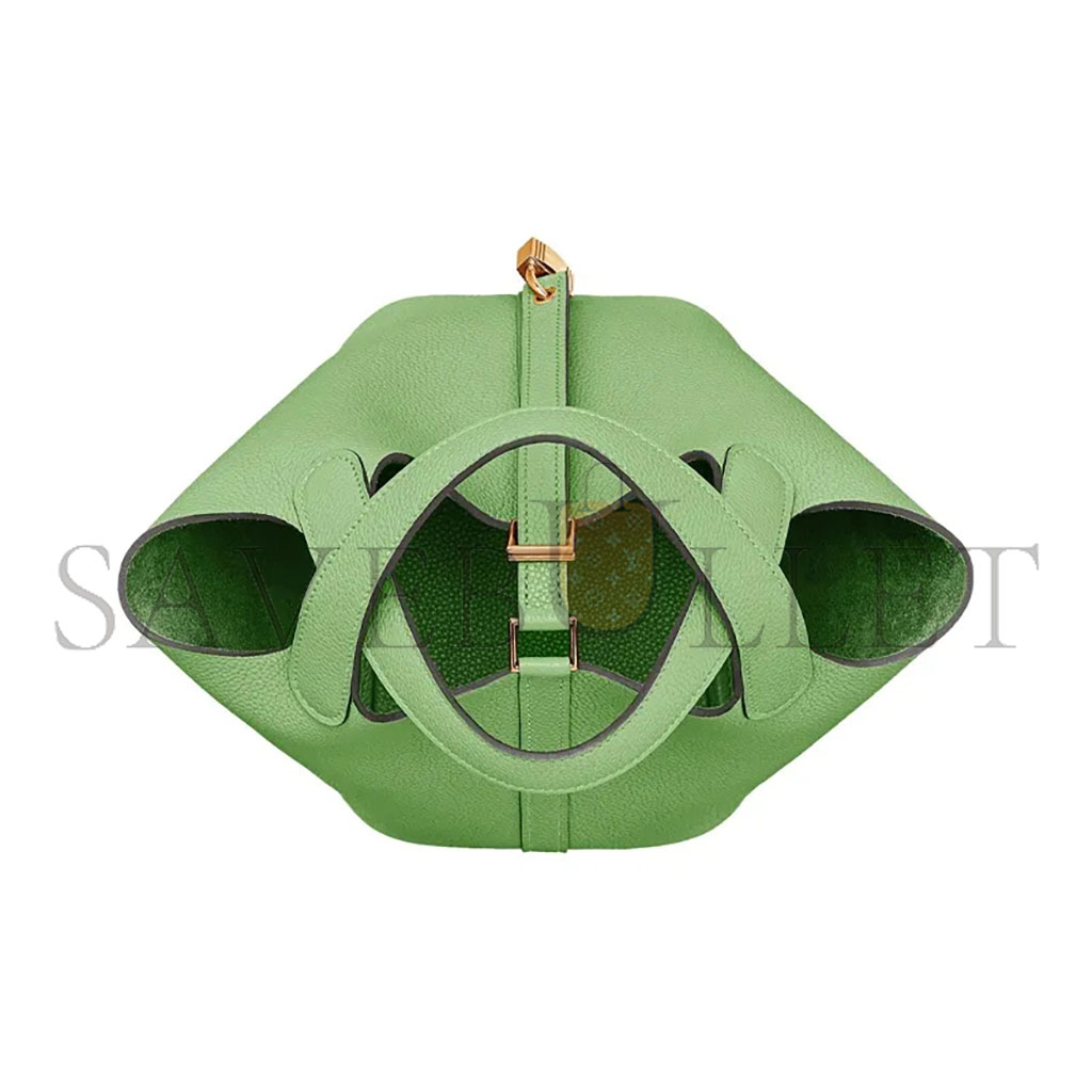 H**mes picotin lock 18 taurillon clemence h073597cc3i (18*18*13cm)